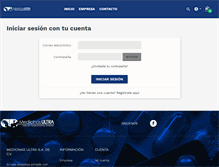 Tablet Screenshot of medicinasultra.com